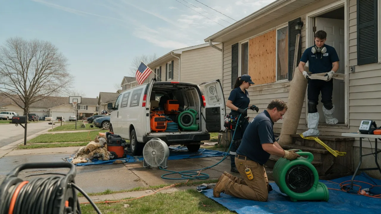 Water Damage Restoration in Portland, AR near me